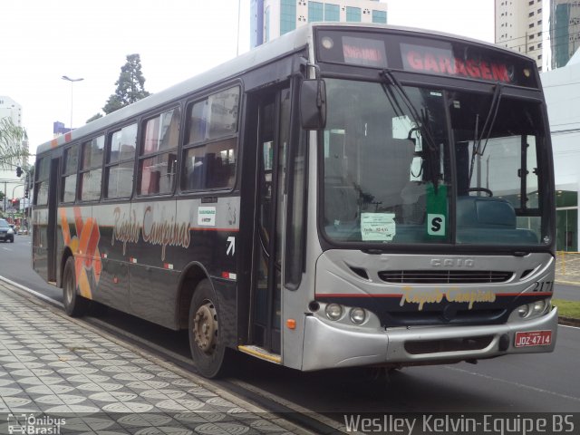 Rápido Campinas 2171 na cidade de Sorocaba, São Paulo, Brasil, por Weslley Kelvin Batista. ID da foto: 4022187.