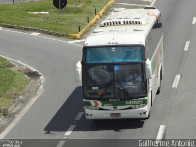 Cia. São Geraldo de Viação 14585 na cidade de Aparecida, São Paulo, Brasil, por Guilherme Antonio. ID da foto: 4023166.