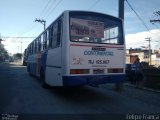 Empresa de Transportes Continental RJ 125.007 na cidade de Belford Roxo, Rio de Janeiro, Brasil, por Felipe França. ID da foto: :id.