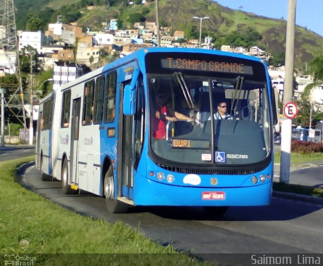 Santa Zita Transportes Coletivos 21058 na cidade de Vitória, Espírito Santo, Brasil, por Saimom  Lima. ID da foto: 4025604.