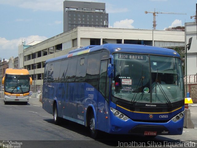 Tijuquinha - Auto Viação Tijuca C50503 na cidade de Rio de Janeiro, Rio de Janeiro, Brasil, por Jonathan Silva Figueiredo. Número da foto: #4025649.