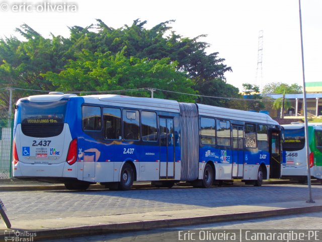 Mobibrasil São Lourenço >>> Mobi-PE 2.437 na cidade de Camaragibe, Pernambuco, Brasil, por Eric Oliveira. ID da foto: 4024052.