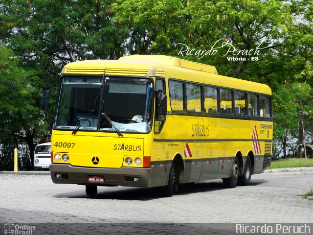 Viação Itapemirim 40097 na cidade de Vitória, Espírito Santo, Brasil, por Ricardo Peruch. Número da foto: #4025738.