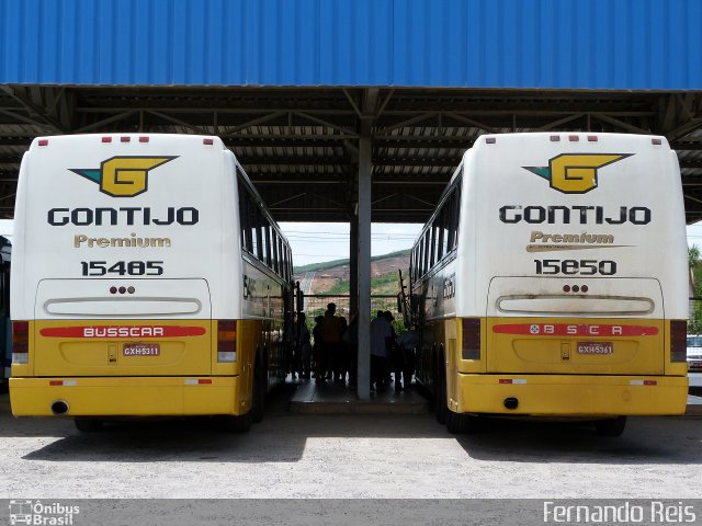Empresa Gontijo de Transportes 15850 na cidade de Salinas, Minas Gerais, Brasil, por Fernando Reis. Número da foto: #4024847.
