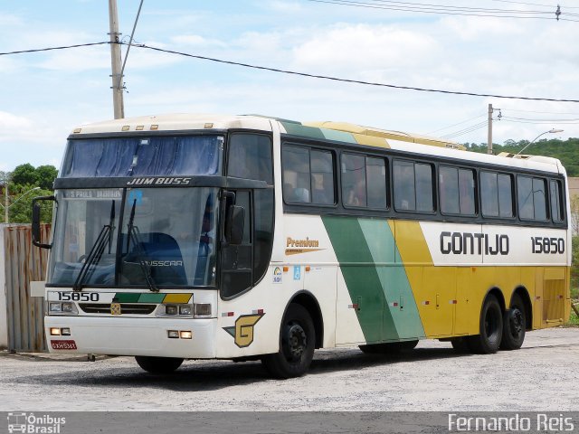 Empresa Gontijo de Transportes 15850 na cidade de Salinas, Minas Gerais, Brasil, por Fernando Reis. ID da foto: 4024888.