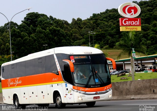 Viação Vale do Tietê 840 na cidade de Barueri, São Paulo, Brasil, por Matheus Henrique. Número da foto: #4025322.
