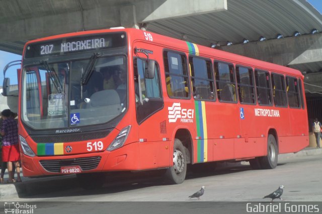 Empresa Metropolitana 519 na cidade de Recife, Pernambuco, Brasil, por Gabriel  Gomes. Número da foto: #4028513.