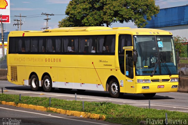 Viação Itapemirim 45255 na cidade de Resende, Rio de Janeiro, Brasil, por Flávio Oliveira. Número da foto: #4028191.