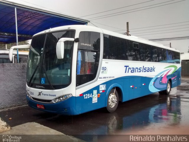 Trans Isaak Turismo 1284 na cidade de Curitiba, Paraná, Brasil, por Reinaldo Penha. Número da foto: #4028190.