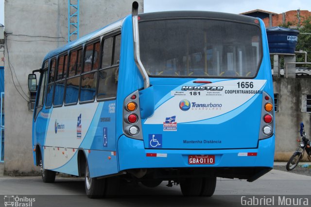 Coopertransguaru 1656 na cidade de Guarulhos, São Paulo, Brasil, por Gabriel Moura. Número da foto: #4028055.