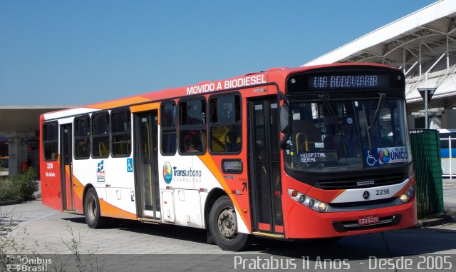 Empresa de Ônibus Vila Galvão 2236 na cidade de Guarulhos, São Paulo, Brasil, por Cristiano Soares da Silva. Número da foto: #4026617.