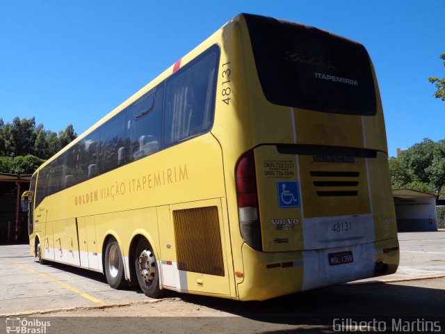 Viação Itapemirim 48131 na cidade de Vitória, Espírito Santo, Brasil, por Gilberto Martins. ID da foto: 4027484.