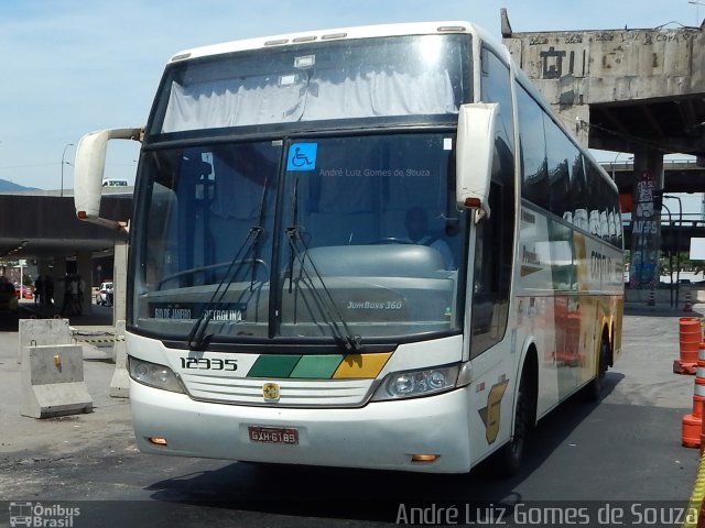 Empresa Gontijo de Transportes 12335 na cidade de Rio de Janeiro, Rio de Janeiro, Brasil, por André Luiz Gomes de Souza. Número da foto: #4027829.