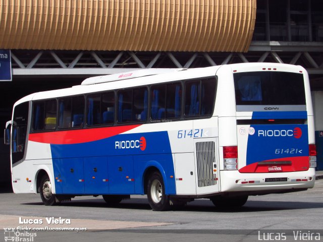 Viação Riodoce 61421 na cidade de Rio de Janeiro, Rio de Janeiro, Brasil, por Lucas Vieira. Número da foto: #4029689.
