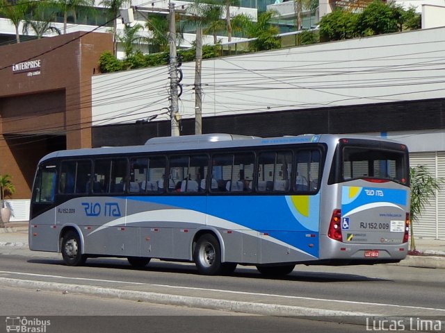 Rio Ita RJ 152.009 na cidade de Itaboraí, Rio de Janeiro, Brasil, por Lucas Lima. ID da foto: 4030461.