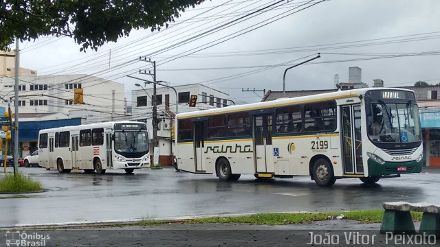 Auto Viação Rainha 2199 na cidade de Blumenau, Santa Catarina, Brasil, por João Vitor  Peixoto. Número da foto: #4028765.