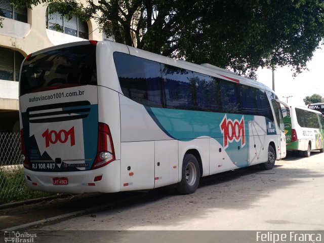 Auto Viação 1001 RJ 108.487 na cidade de Belford Roxo, Rio de Janeiro, Brasil, por Felipe França. Número da foto: #4028720.