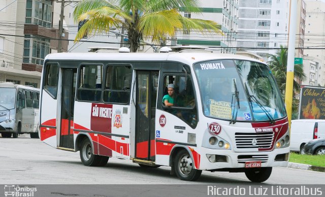 Transporte Alternativo de São Vicente 130 na cidade de São Vicente, São Paulo, Brasil, por Ricardo Luiz. ID da foto: 4030485.