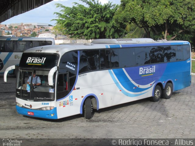 Trans Brasil > TCB - Transporte Coletivo Brasil 1208 na cidade de Maceió, Alagoas, Brasil, por Rodrigo Fonseca. ID da foto: 4029300.