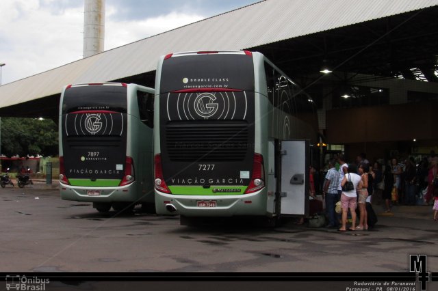 Viação Garcia 7277 na cidade de Paranavaí, Paraná, Brasil, por Marcos  Soares Santos. ID da foto: 4028848.