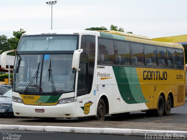 Empresa Gontijo de Transportes 12395 na cidade de Ribeirão Preto, São Paulo, Brasil, por Fernando Reis. Número da foto: #4029361.