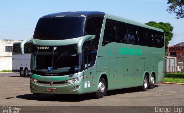 Viação Garcia 7927 na cidade de Ourinhos, São Paulo, Brasil, por Diego Lip. Número da foto: #4029302.