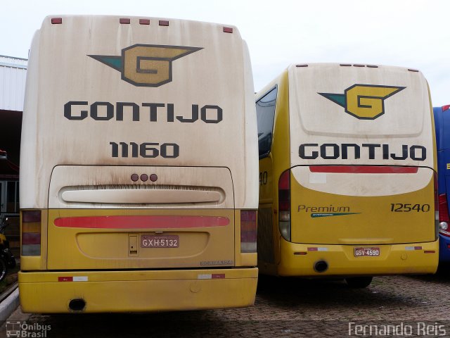 Empresa Gontijo de Transportes 11160 na cidade de Ribeirão Preto, São Paulo, Brasil, por Fernando Reis. Número da foto: #4029330.