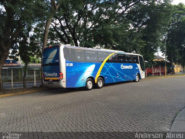 Viação Cometa 8128 na cidade de São Paulo, São Paulo, Brasil, por Anderson Abreu. Número da foto: #4029499.