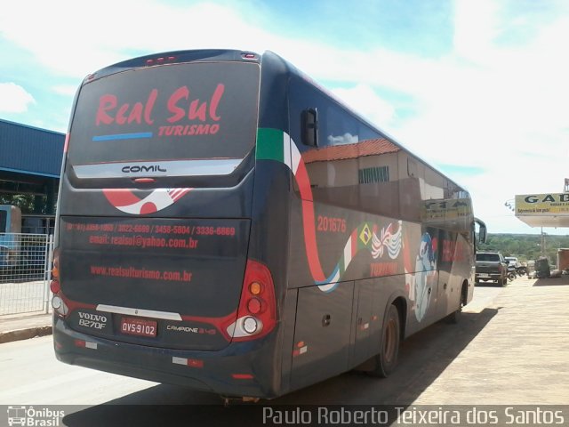 Real Sul Turismo 201677 na cidade de Montalvânia, Minas Gerais, Brasil, por Paulo Roberto Teixeira dos Santos. ID da foto: 4030170.