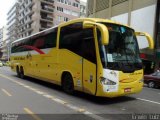 Ouro de Minas Transportes e Turismo 1302 na cidade de Rio de Janeiro, Rio de Janeiro, Brasil, por Erwin  Luiz. Número da foto: #4028754.