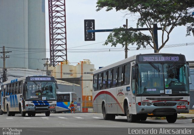 Auto Viação ABC RJ 105.121 na cidade de Niterói, Rio de Janeiro, Brasil, por Leonardo Alecsander. Número da foto: #3968266.