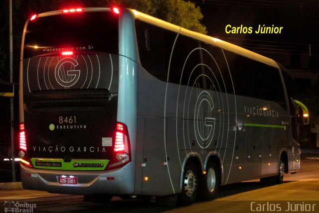 Viação Garcia 8461 na cidade de Maringá, Paraná, Brasil, por Carlos Júnior. Número da foto: #3968913.
