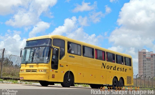 Viação Nordeste 5010 na cidade de Natal, Rio Grande do Norte, Brasil, por Rodrigo S. G Busólogo do Brasil. Número da foto: #3968948.