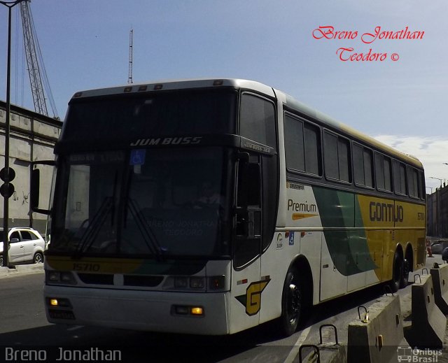 Empresa Gontijo de Transportes 15710 na cidade de Rio de Janeiro, Rio de Janeiro, Brasil, por Breno  Jonathan. ID da foto: 3968264.