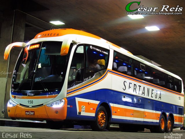 Viação Sertaneja 150 na cidade de Belo Horizonte, Minas Gerais, Brasil, por César Ônibus. Número da foto: #3968963.
