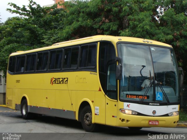 Kaissara - Viação Caiçara 15937 na cidade de São Paulo, São Paulo, Brasil, por Sandro Alves. ID da foto: 3967938.