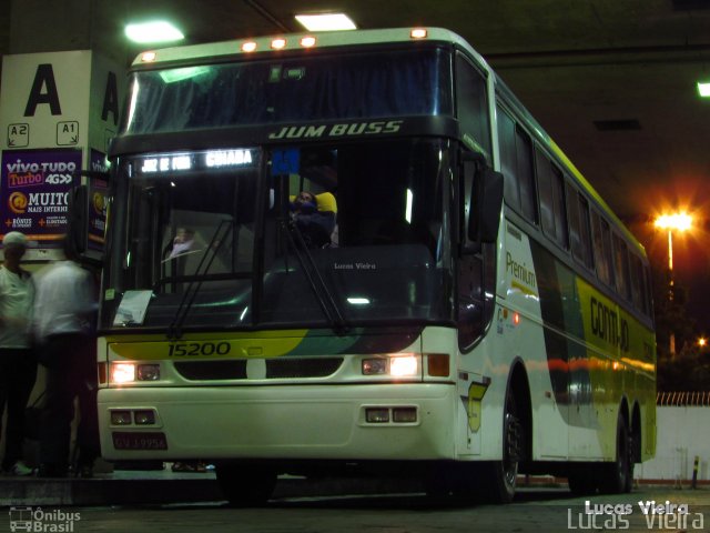 Empresa Gontijo de Transportes 15200 na cidade de Belo Horizonte, Minas Gerais, Brasil, por Lucas Vieira. ID da foto: 3969028.