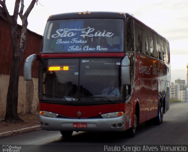 Expresso São Luiz 7030 na cidade de Cuiabá, Mato Grosso, Brasil, por Paulo Sergio Alves Venancio. Número da foto: #3968044.