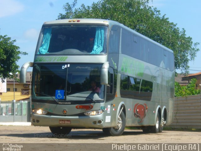 Eucatur - Empresa União Cascavel de Transportes e Turismo 4535 na cidade de Porto Velho, Rondônia, Brasil, por Phelipe Gabriel Campos de Souza. ID da foto: 3969596.