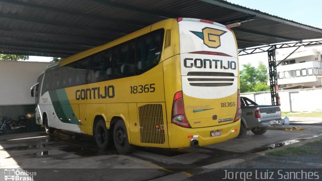 Empresa Gontijo de Transportes 18365 na cidade de Cuiabá, Mato Grosso, Brasil, por Jorge Luiz Sanches. Número da foto: #3970849.