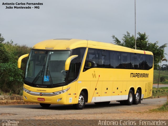 Viação Itapemirim 60683 na cidade de João Monlevade, Minas Gerais, Brasil, por Antonio Carlos Fernandes. Número da foto: #3970536.
