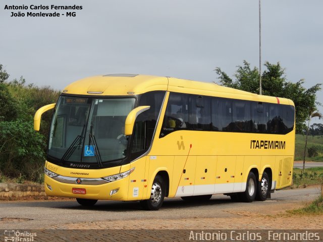 Viação Itapemirim 60683 na cidade de João Monlevade, Minas Gerais, Brasil, por Antonio Carlos Fernandes. ID da foto: 3970536.