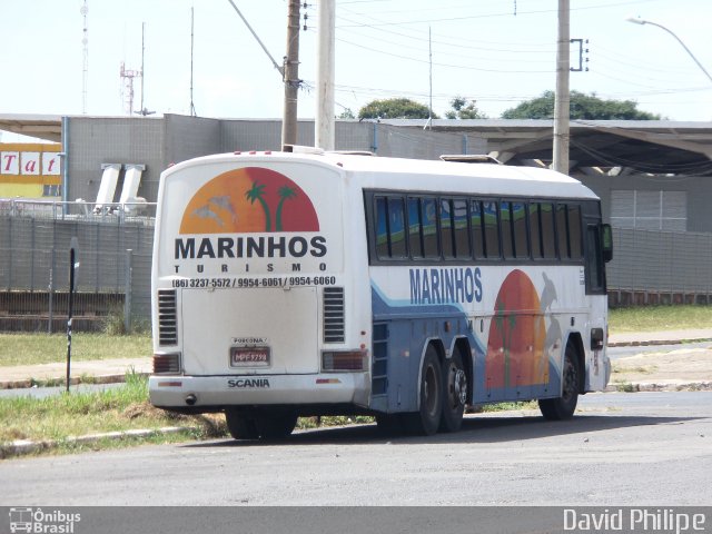 Marinhos Turismo 8802 na cidade de Ceilândia, Distrito Federal, Brasil, por David Philipe Cardoso de Araujo. Número da foto: #3970562.