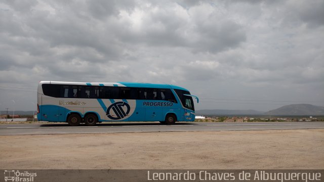 Auto Viação Progresso 6114 na cidade de Patos, Paraíba, Brasil, por Leonardo Chaves de Albuquerque. Número da foto: #3969373.