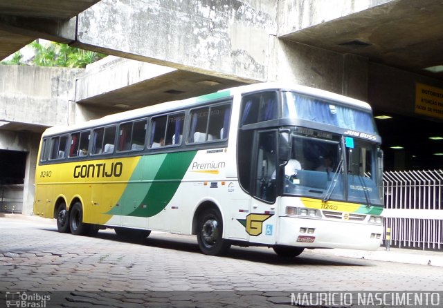 Empresa Gontijo de Transportes 11240 na cidade de Belo Horizonte, Minas Gerais, Brasil, por Maurício Nascimento. ID da foto: 3971524.