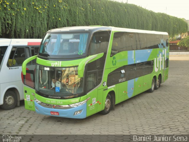 UTIL - União Transporte Interestadual de Luxo 11515 na cidade de Belo Horizonte, Minas Gerais, Brasil, por Daniel Junior Sena. Número da foto: #3970134.