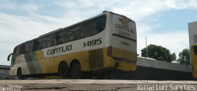 Empresa Gontijo de Transportes 14195 na cidade de Cuiabá, Mato Grosso, Brasil, por Jorge Luiz Sanches. Número da foto: #3970871.
