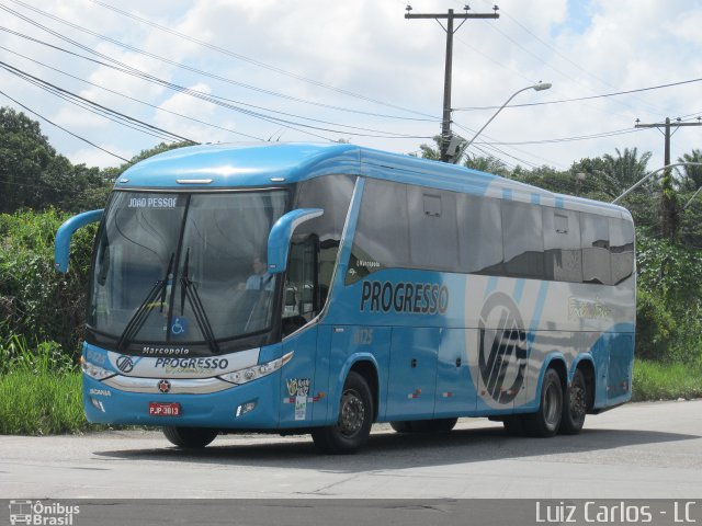 Auto Viação Progresso 6125 na cidade de Recife, Pernambuco, Brasil, por Luiz Carlos de Santana. Número da foto: #3970797.