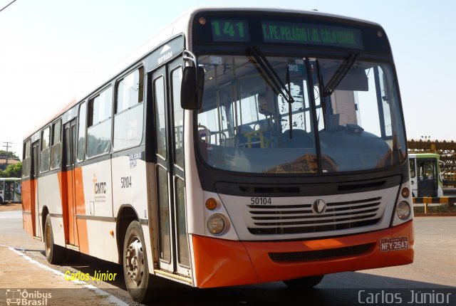 Rápido Araguaia 50104 na cidade de Goiânia, Goiás, Brasil, por Carlos Júnior. Número da foto: #3970835.