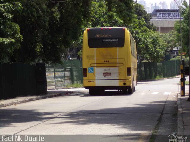 Viação Itapemirim 45311 na cidade de São Paulo, São Paulo, Brasil, por Raphael José da Silva. Número da foto: #3969369.